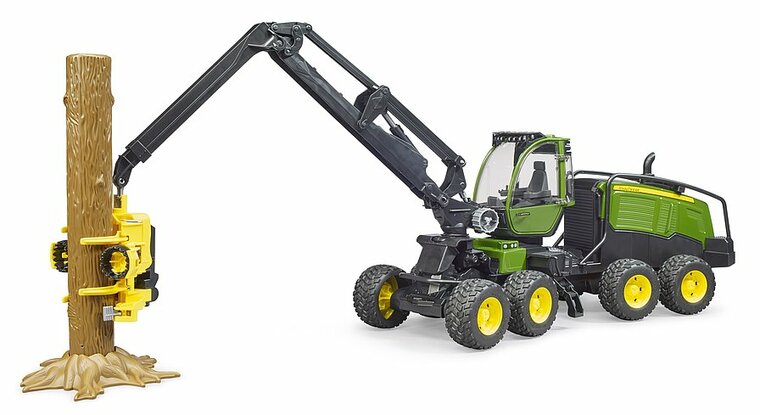 Bruder John Deere Harvester 1270 G Met Boomstam