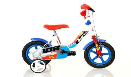 Fiets Dino Bikes Bicicletta 10 inch Blauw met rem D