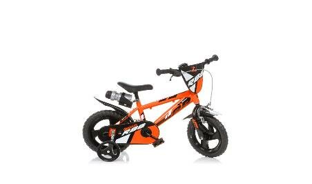 Fiets Dino Bikes Bicicletta MTB 14 inch MTB Oranje