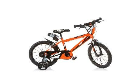 Fiets Dino Bikes Bicicletta MTB 16 inch MTB Oranje