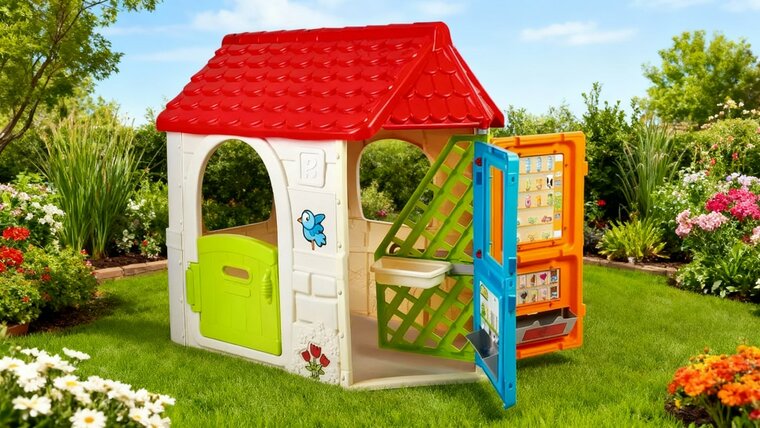 Feber Giro House &ndash; Draaiend Speelhuis voor Kinderen