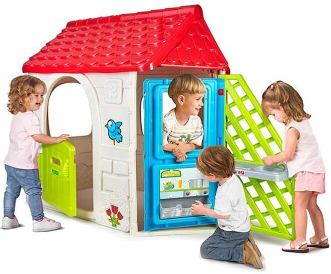 Feber Giro House &ndash; Draaiend Speelhuis voor Kinderen