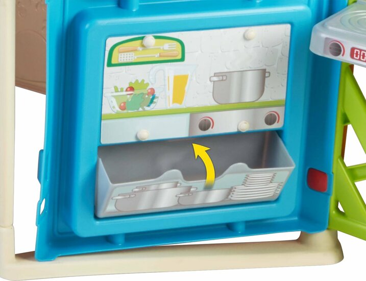 Feber Giro House &ndash; Draaiend Speelhuis voor Kinderen