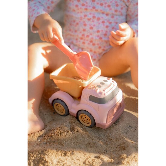Little Dutch Kiepwagen Roze 17cm