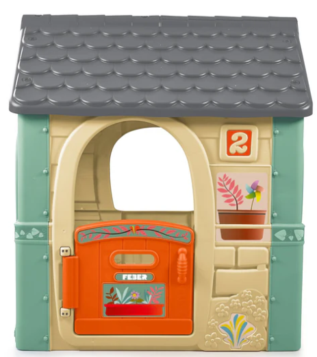 Feber Recycle House &ndash; Educatief Speelhuis van Gerecycled Materiaal