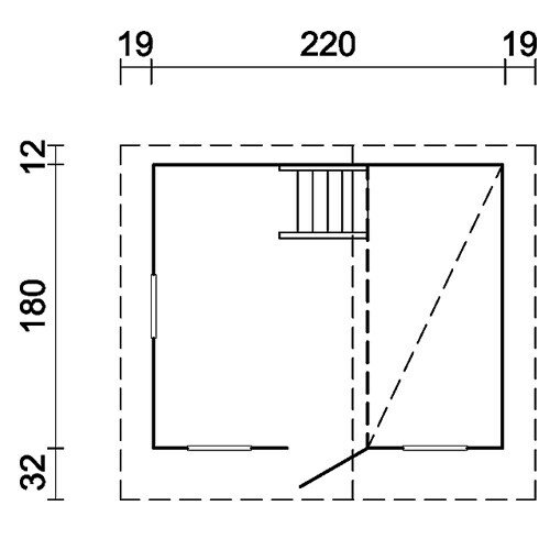 WOODY Houten Speelhuis Liv Premium 16mm
