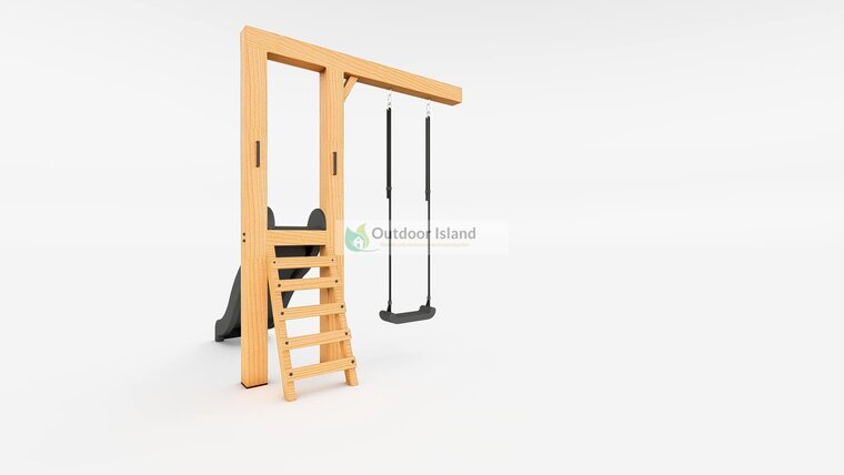 Houten schommel Douglas | Boris Antraciet