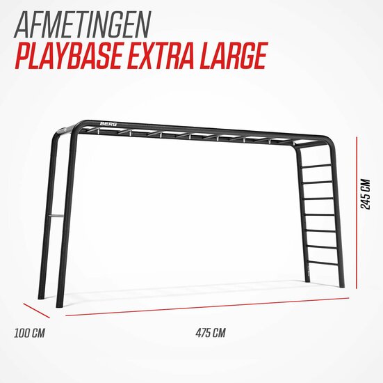 BERG PlayBase Extra Large 3-in-1 Speeltoestel met Ultimate Set