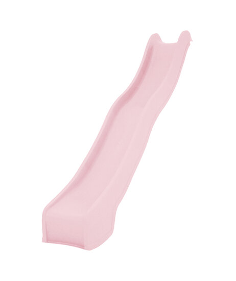 Glijbaan 3 meter met wateraansluiting pastel roze - Swingkingg