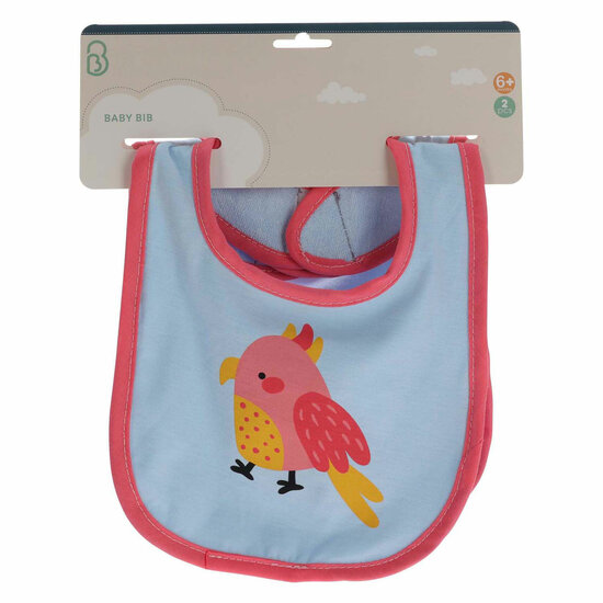 Slabbetje Set Blauw, 2st.