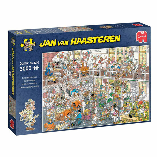 Jan van Haasteren Legpuzzel - De Verbouwing, 3000st.