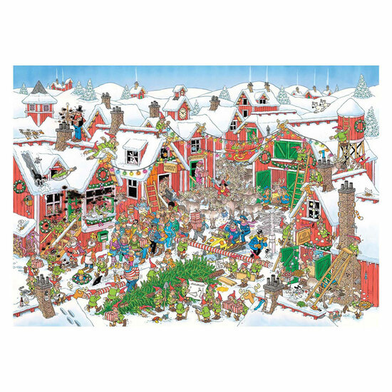 Jan van Haasteren Legpuzzel - Het Dorp Van De Kerstman, 1000st.