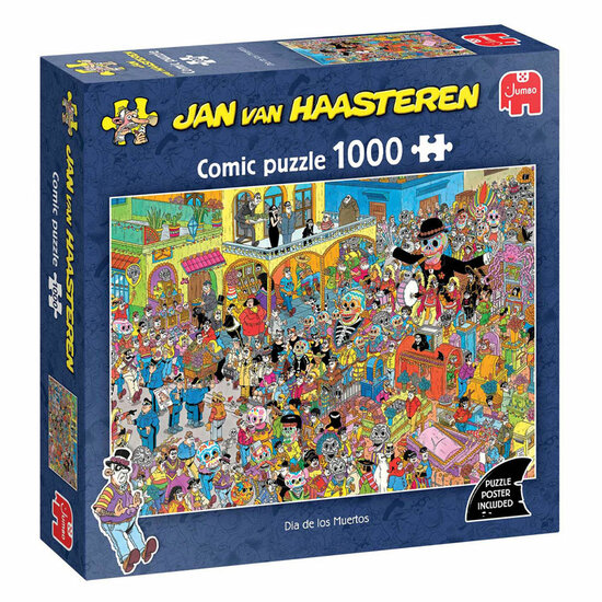 Jan van Haasteren Legpuzzel - Dia De Los Muertos, 1000st.