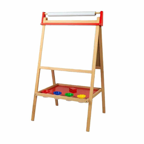 Bigjigs Houten Whiteboard en Schoolbord