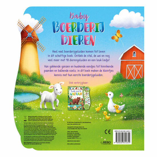 Geluidenboek Baby Boerderijdieren