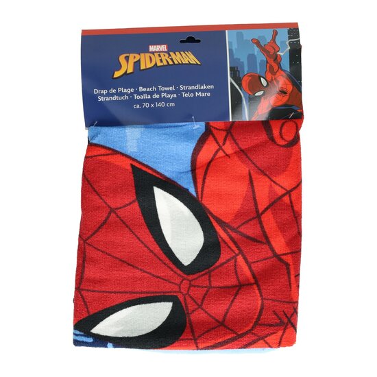 Strandlaken Spiderman, 140x70cm