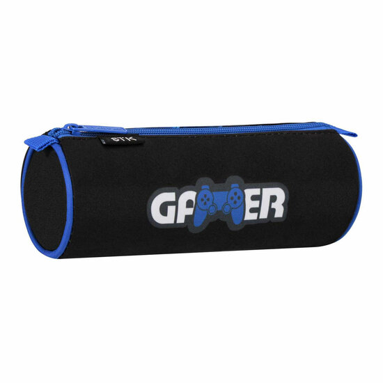 Etui Gamer Rond Zwart