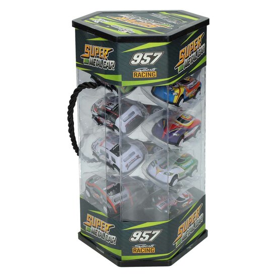 Super Metal Car Pull Back Set - 12-Pack