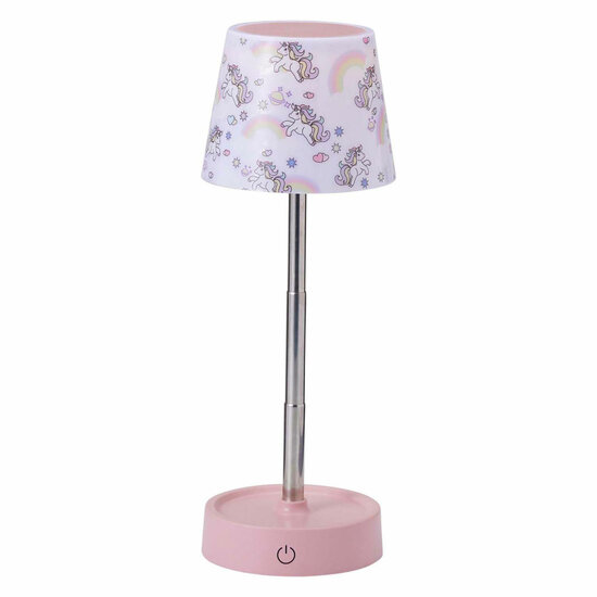 Tafellamp Uitrekbaar Eenhoorn Roze