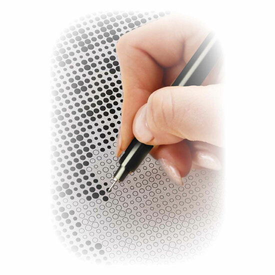 Stippenkunst op Doek Mandela - 40 x 30 cm - incl. Fineliners