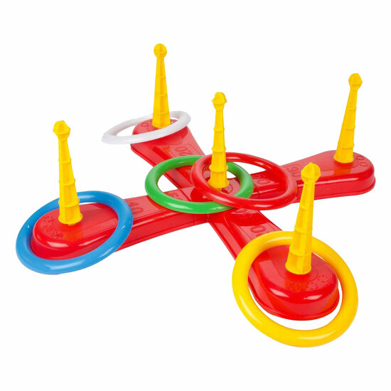Play Out Ringwerpspel Bright met 5 Ringen