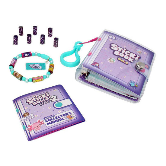 Sticki Boek en Armband met 120 Stickers