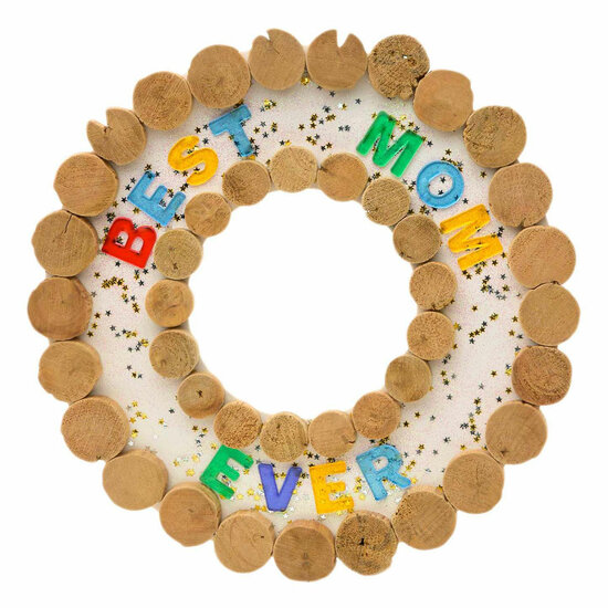 Ronde Houtschijfjes Klein - 1 kg