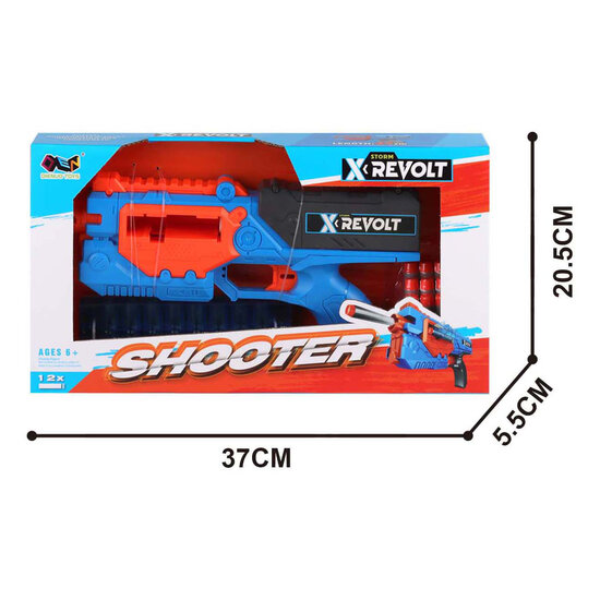 Shooter X Revolt - met 12 Zachte Pijlen