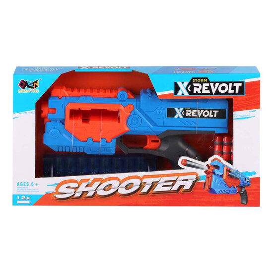 Shooter X Revolt - met 12 Zachte Pijlen