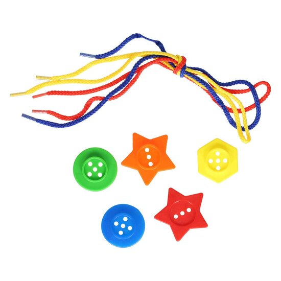 Stapelbare Rijgknopen - 72dlg.