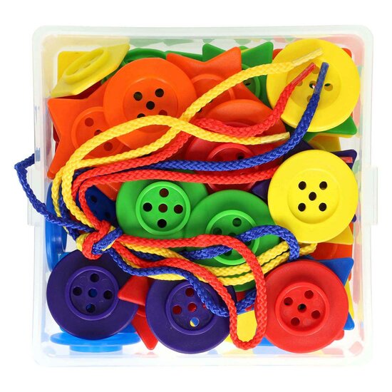 Stapelbare Rijgknopen - 72dlg.