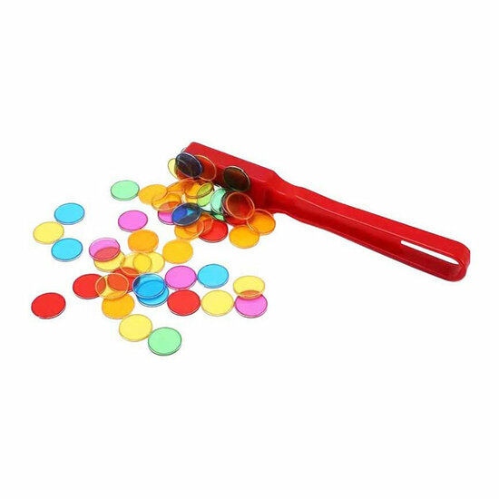 Gekleurde Transparante Fiches - 100st.