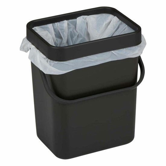 Afvalbak Keuken 3L Zwart