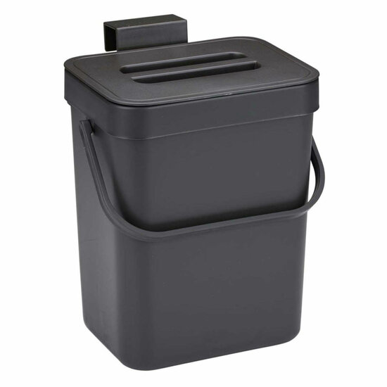 Afvalbak Keuken 3L Zwart