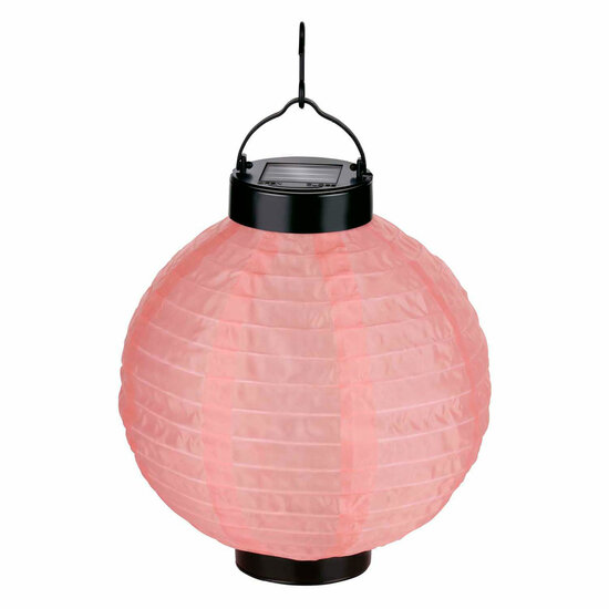 Solar Lampion Fuchsia, 20cm