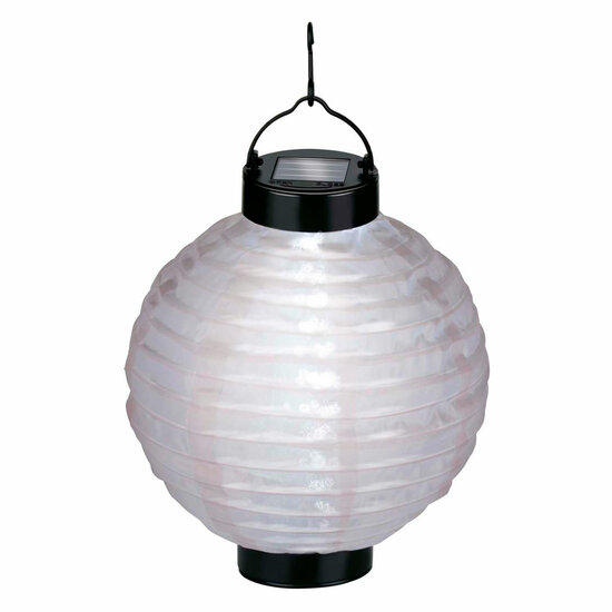 Solar Lampion Grijs, 20cm