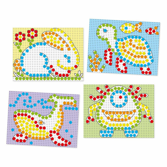 Quercetti Insteek Moza&iuml;ek, 150 pins