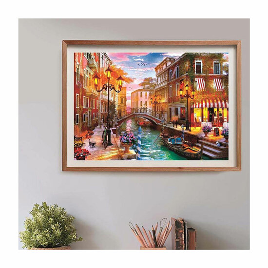 Clementoni Legpuzzel Zonsondergang Veneti&euml;, 500st.