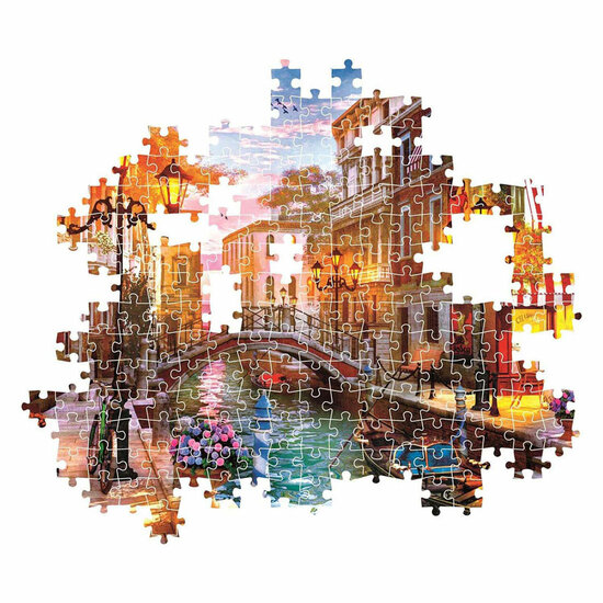Clementoni Legpuzzel Zonsondergang Veneti&euml;, 500st.