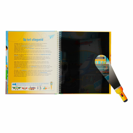 Speuren naar Voertuigen + kartonnen zaklamp