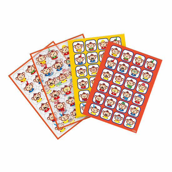 SES Wie ben ik? - Reisspel Raamsticker