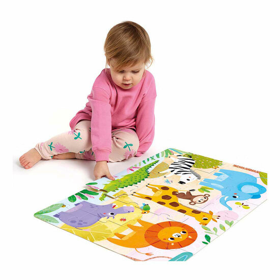 Banana Panda - Wild Jumbo Puzzel Safari - 24st.