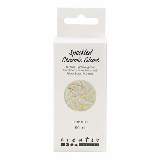 Gespikkeld Keramiek Glazuur 999-1060 C Dekkend Tusk Tusk - 60ml