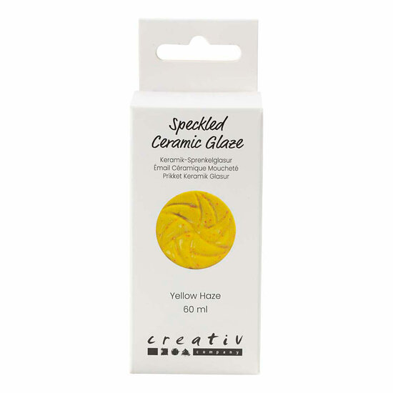 Gespikkeld Keramiek Glazuur 999-1060 C Dekkend Yellow Haze - 60ml