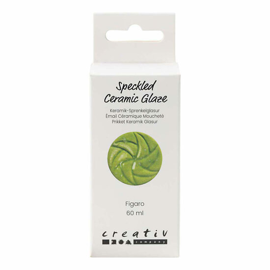Gespikkeld Keramiek Glazuur 999-1060 C Dekkend Figaro - 60ml
