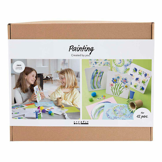 Groepsset Schilderen Diverse Kleuren