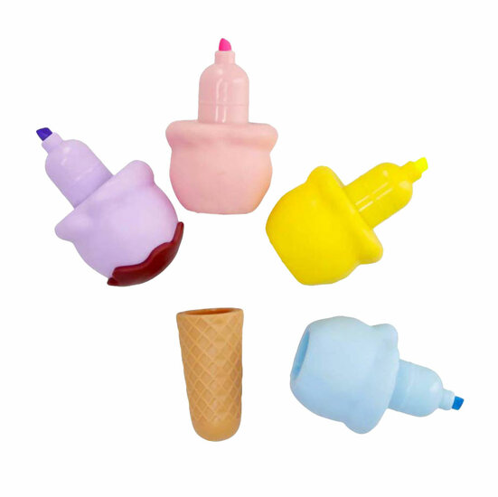 Mini Markeerstiften Ijsjes