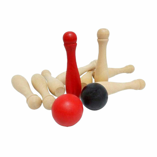 Outdoor Play Bowlen incl Draagtas FSC, 11dlg.