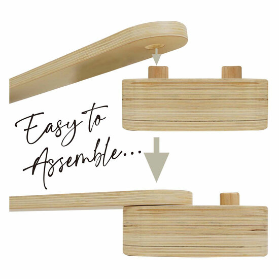 Houten Balanscircuitset, 15dlg.