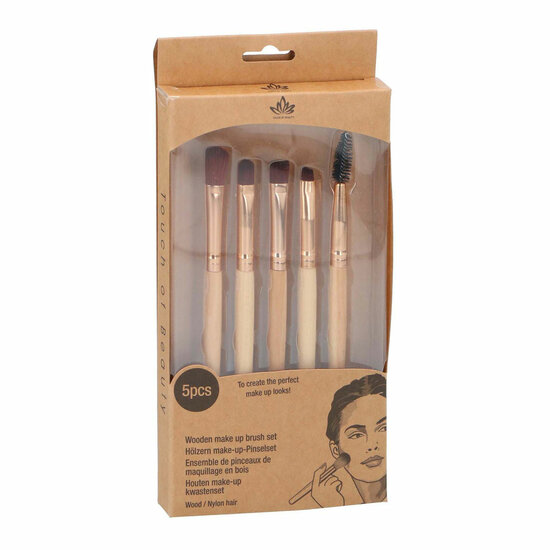 Make-up kwasten, 5dlg.
